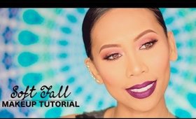 Soft Fall Makeup Tutorial | Crueltyfree | AirahMorenaTV