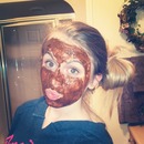 Honey, cinnamon face mask(: 