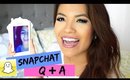 SnapChatFamilia Q&A! + MEET AND GREET!