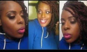 Expensive Pink Makeup Tutorial (WOC) Friendly