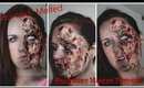 Burned/ Melted Face Halloween Tutorial