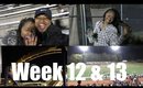 Vlog: Halloween, back home, dinner|week 12&13