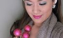 Sparkling Holiday makeup & OOTD