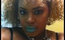 Turquoise Lips!! INGLOT Palette