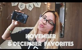 November & December Favorites 2015