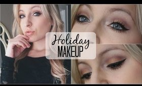 Gold & Berry Holiday Makeup | Perfect For Green Eyes