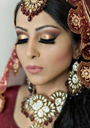 stunning makeup from beautifulindiabride .