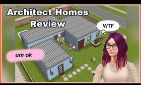 Sims Freeplay - ⚙️👉Architect Homes REVIEW ⛏🤨