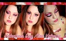 Valentines Day Red & Pink Tutorial-Look para el dia de los enamorados