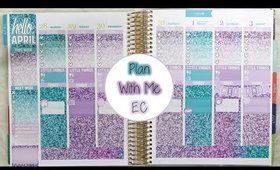 Plan With Me - First Impression | ScribblePrintsCo Hello April (Erin Condren Vertical)