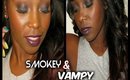 Smokey + Vampy Makeup tutorial| MakeupbyNesha