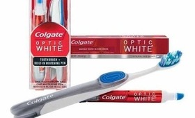 Colgate Optice White Toothbrush + Whitening Pen Review