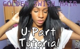 ☆ How To: Sewing and Layering My GOLDEN SWISH U-Part Wig!