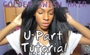 ☆ How To: Sewing and Layering My GOLDEN SWISH U-Part Wig!
