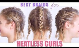 Best Braids for Heatless Curls or Waves | Milabu