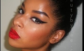 Tutorial: Amped Up Pinup Look Titled by TheFancyFaced