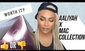 AALIYAH FOR MAC REVIEW SWATCH TUTORIAL | SONJDRADELUXE