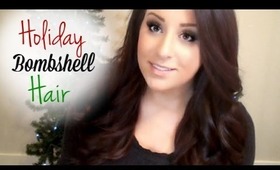 Holiday Bombshell Hair ♥ Talk Through Tutorial