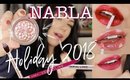 NABLA Holiday 2018 | LIP SWATCHES + REVIEW