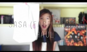 SASA (FACE MASKS) HAUL • M ☠