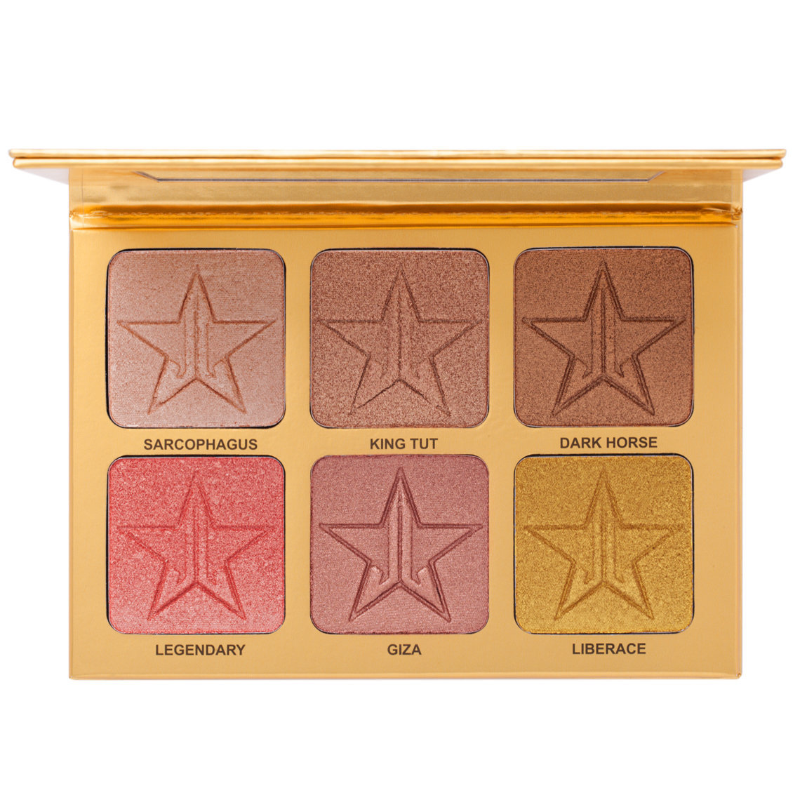 Jeffree Star Cosmetics Skin Frost Pro Palette 24 Karat alternative view 1 - product swatch.