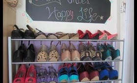 DIY Room Decor + Shoe Collection