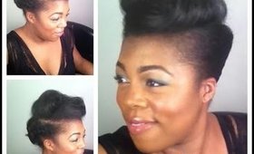 Fun and Easy Holiday Updo