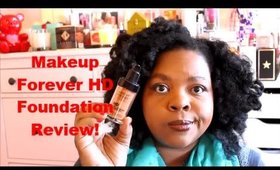 Makeup Forever HD Foundation Review!