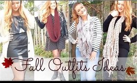 4 OUTFITS FOR FALL | Lookbook | Fashion