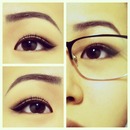 Makeup for glasses