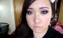 A purple New Years Eve Party makeup - (PREVIEW ONLY)