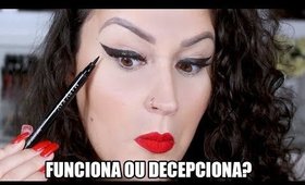 TESTEI A NOVA CANETA DELINEADORA DA MARY KAY - #FUNCIONAOUDECEPCIONA? | Duda Fernandes