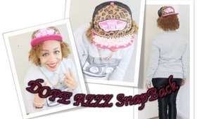 DIY: Dope AZZ Snapback