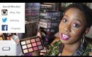 GRWM | Too Faced Just Peachy Mattes Palette & More Too Faced Products on Dark Skin | #KaysWays