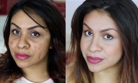 FLAWLESS FULL COVERAGE MAKEUP IN 3 STEPS | Quick + Easy Correcting Tutorial
