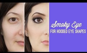 Smoky Eye Tutorial for Hooded Eyes