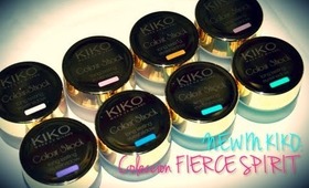 °• NEW IN KIKO (HAUL+REVIEW+SWATCHES): Colección FIERCE SPIRIT •°