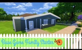 TS4 Base Game Family Starter Speedbuild