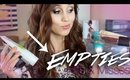 EMPTIES! - Products I have used up + Hits & Misses