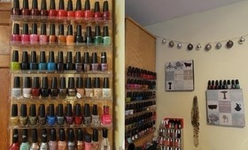 My Nail Polish Collection & Storage/Organization ♥