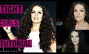 Super Curly Hair Tutorial | Long & Voluminous