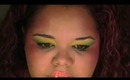 Official Rihanna S&M Music Video | Make-up Tutorial # 2 (Yellow + Green & Orange Lips)