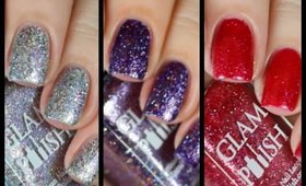 Glam Polish Oh.Em.Gee Trio Live Swatch + Review!!