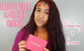 Influenster CareFree Voxbox / Unboxing & Review