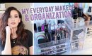 My NEW Makeup Organization & Everyday Makeup