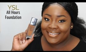 YSL All hours Foundation 1st Impressions