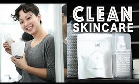 Clean Skincare Review • Rael Good Chemistry Serum and Moisture Melt Snowball