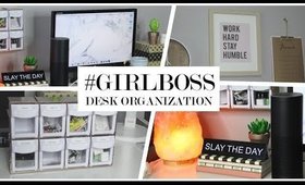#GIRLBOSS Desk Decor + Organization | Back To School