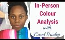 Follow the Steps of an In-Person Colour Analysis | How to Determine Cool Skin Undertone, True Winter
