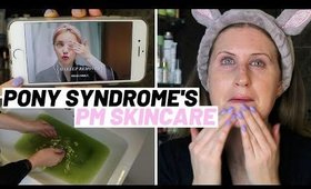 TESTING PONY SYNDROME'S EVENING SKINCARE ROUTINE & WHAT I LEARNT | Ep2